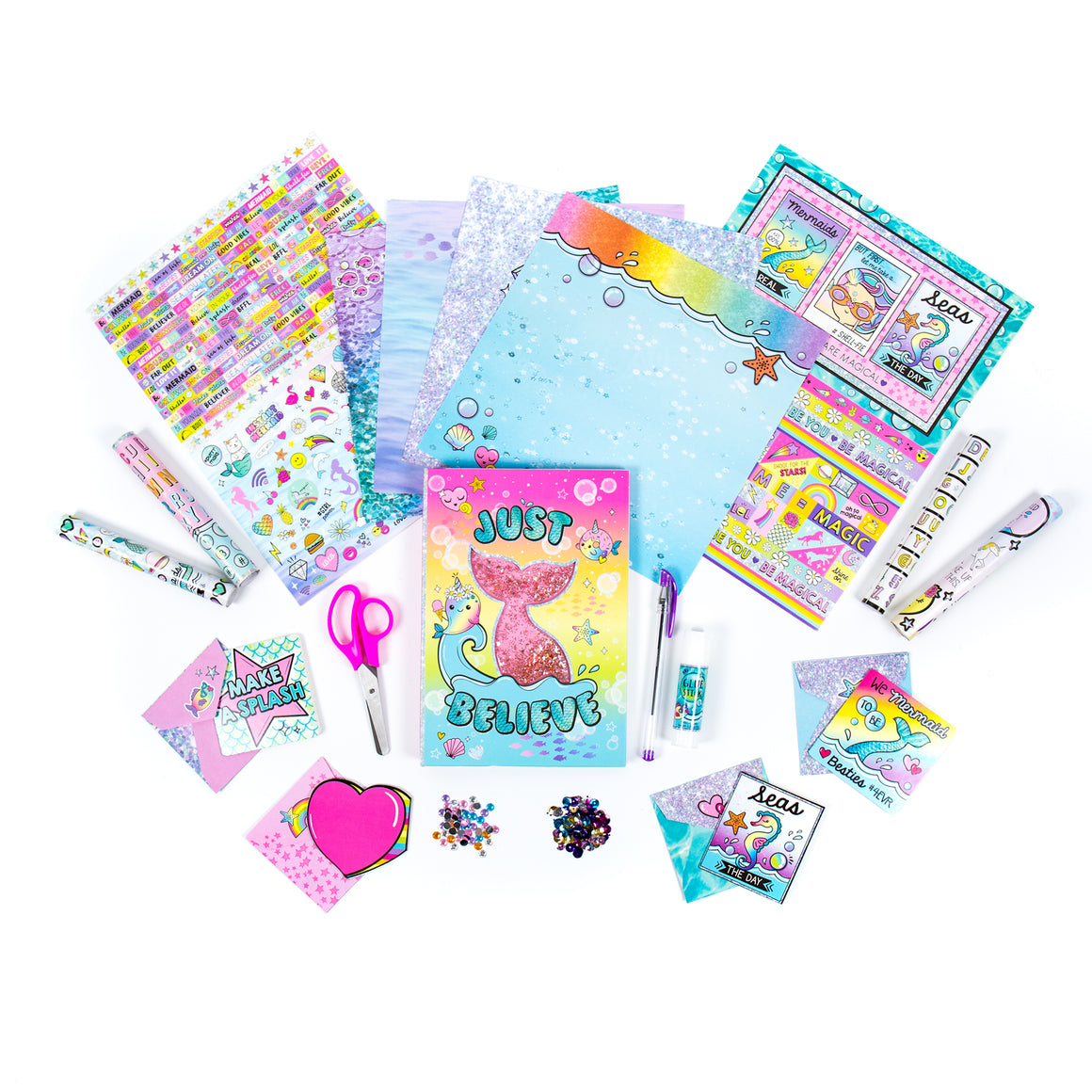 Magical Glitter Scrapbook Set, Arts & Crafts, 6+
