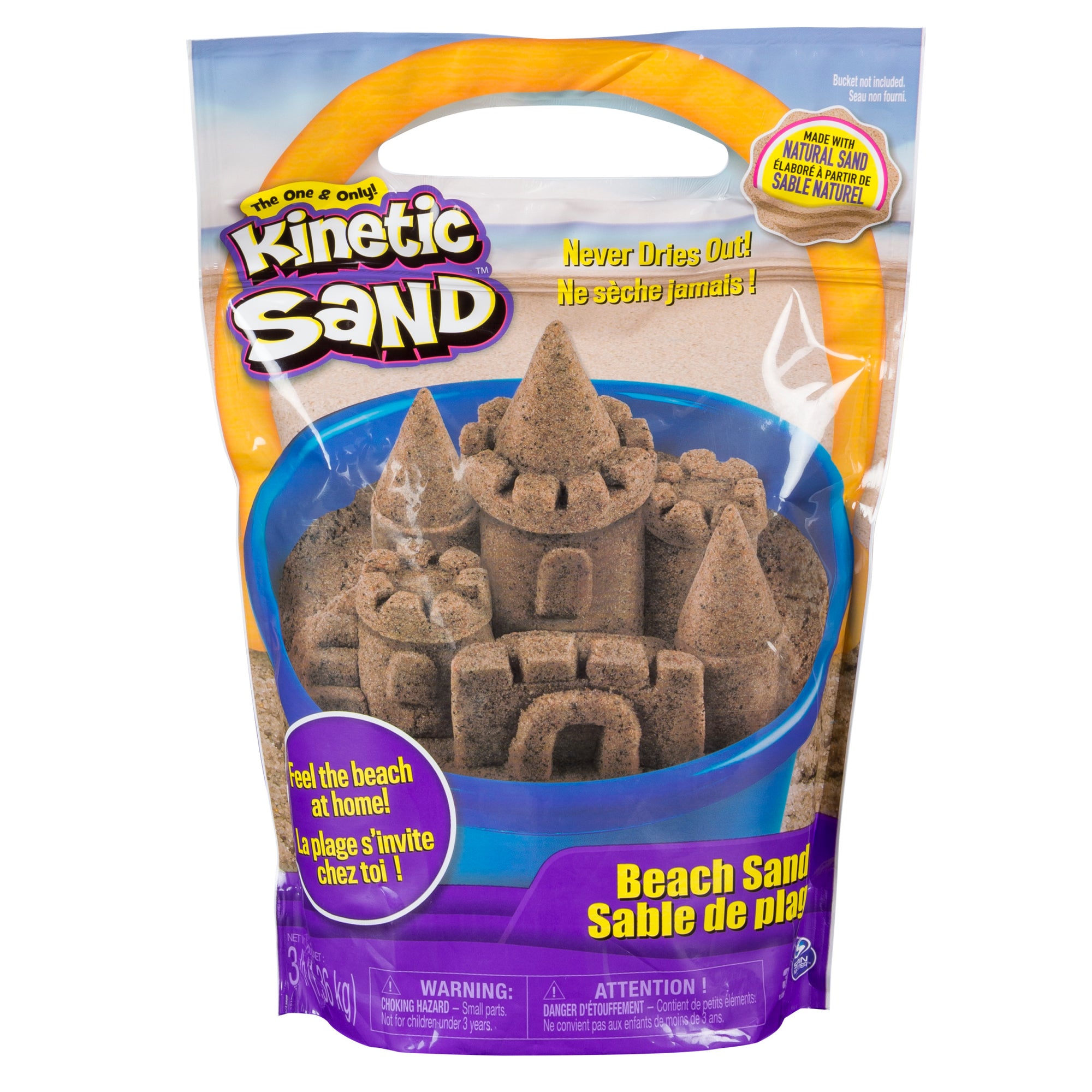 3lbs Beach Sand for Ages 3 and up (Packaging My Vary)